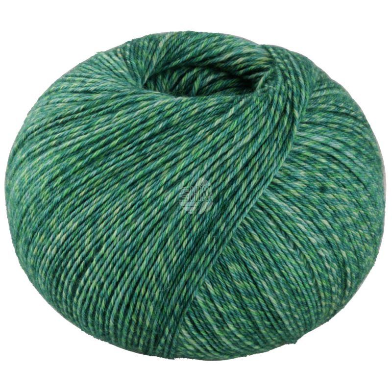 1015 Dunkel-/Gelbgrün/Petrol meliert (Vintage Socks)