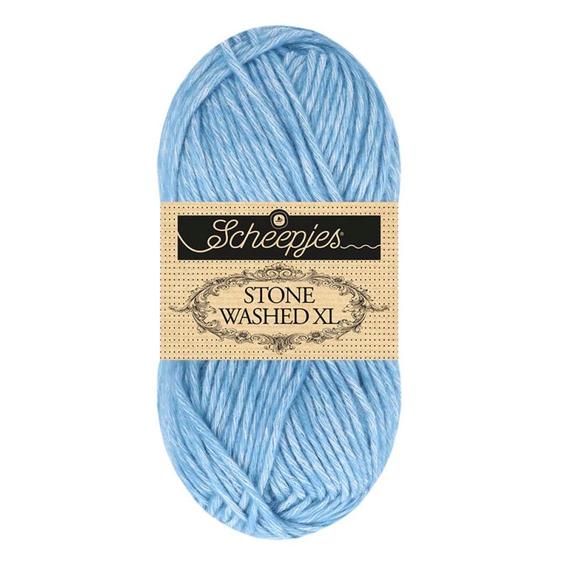 885 royal azurite (hellblau) (Stone Washed XL)