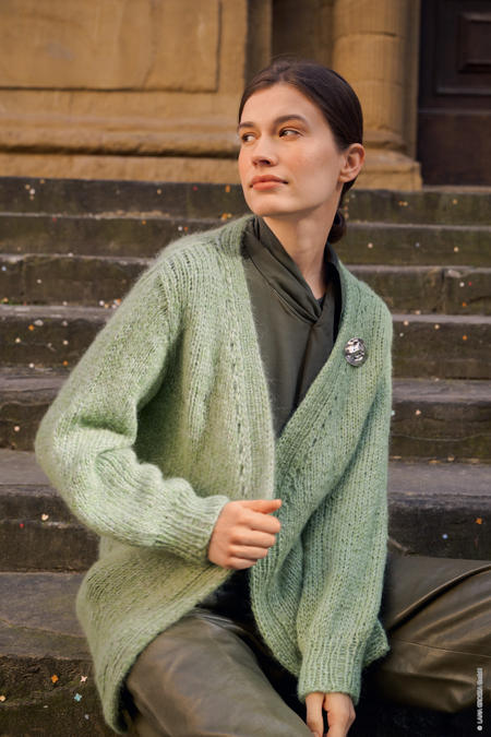 Anleitung Nr. 19047 Cardigan aus Superkid Seta & Setasuri