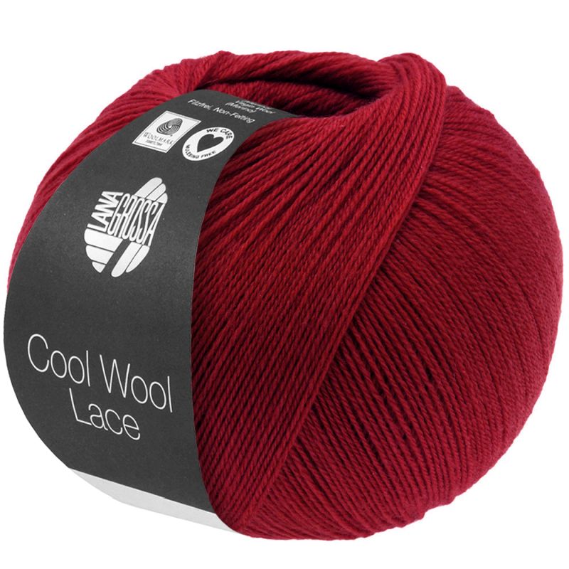 61 weinrot (Cool Wool Lace)