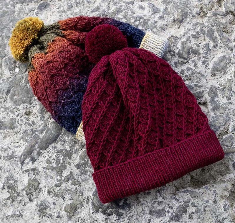 Anleitung Nr. 20005 Mütze aus Merino 150 Degrade