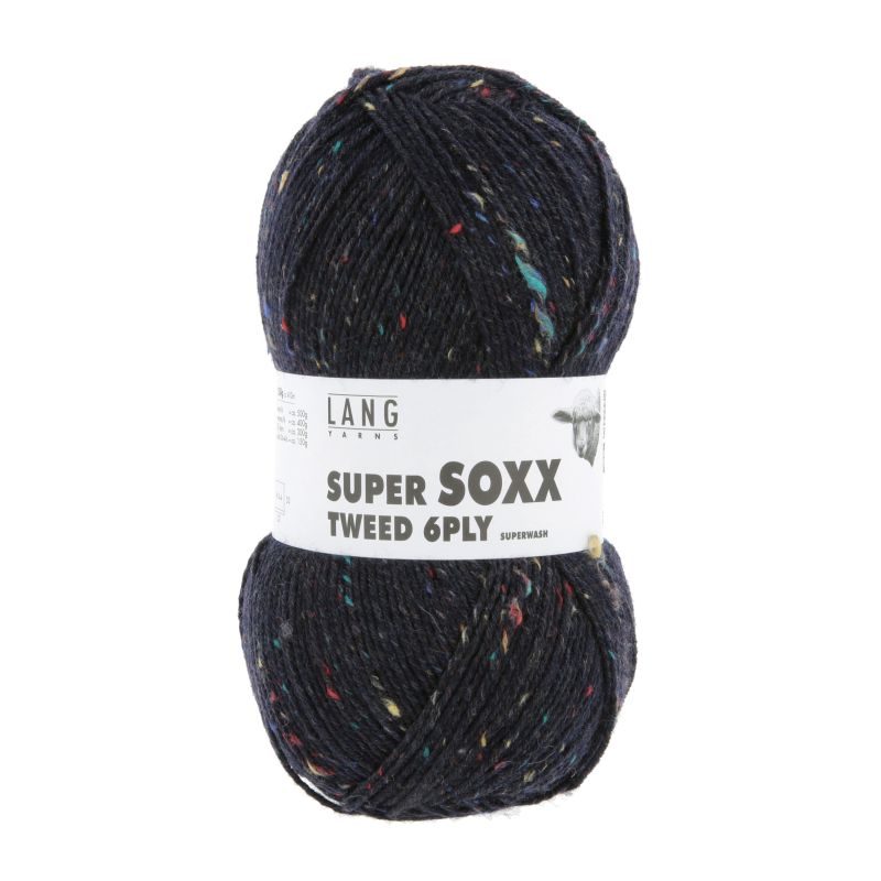 1137.0025 nachtblau (Super Soxx Tweed 6-fach)