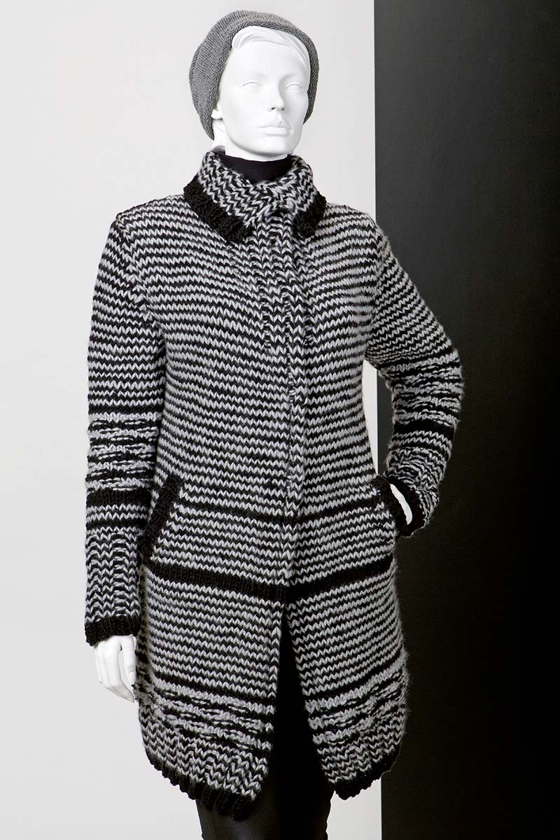 Anleitung Nr. 20015 Mantel aus Cashmere Big
