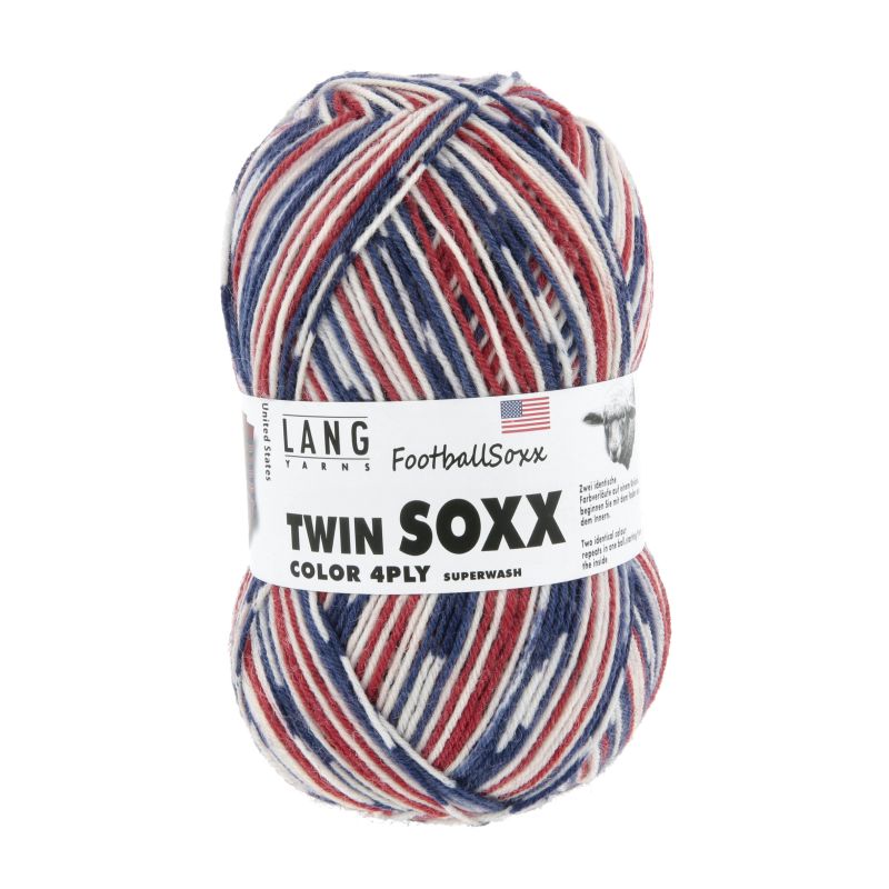 Football Soxx / Twin Soxx 4-fach (Lang Yarns)