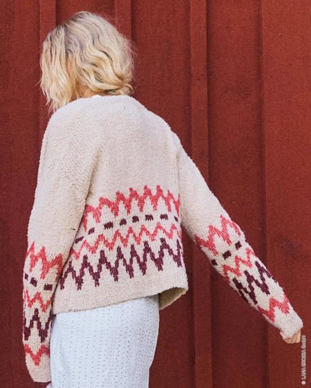 Anleitung Nr. 20059 Cardigan aus Orsettini & Natural Alpaca Pelo