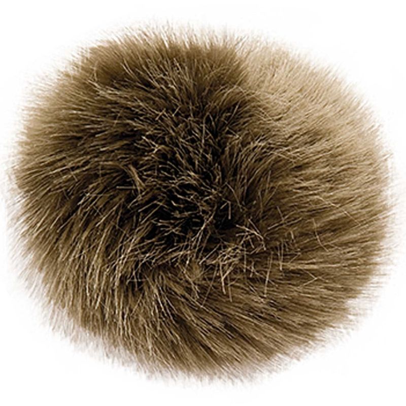 18 Oliv (Kunstfellbommel 10cm)