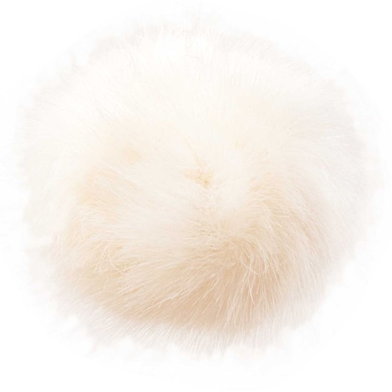 01 Natur (Kunstfellbommel 10cm)