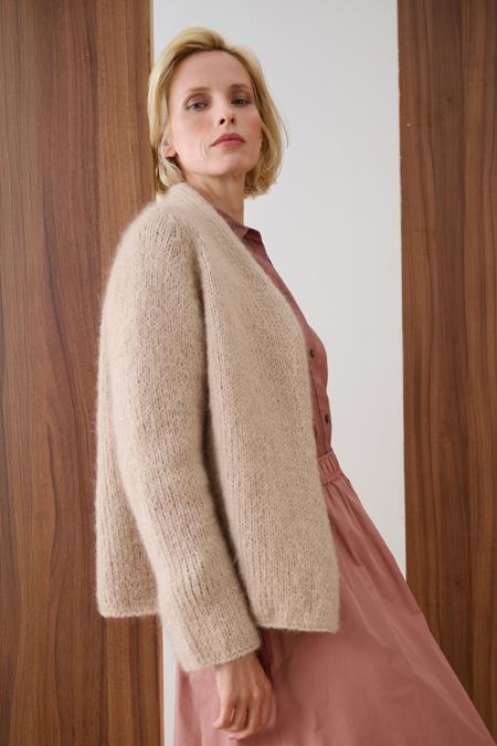 Anleitung Nr. 19149 Cardigan aus Mohair di Gio