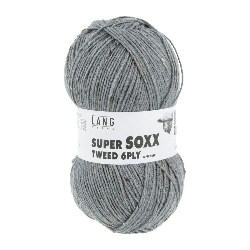 1137.0024 mausgrau (Super Soxx Tweed 6-fach)