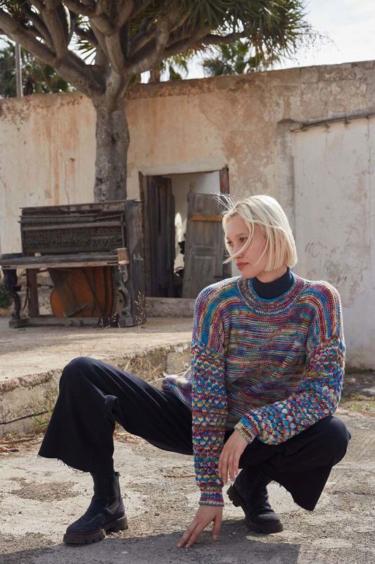 Anleitung Nr. 18752 Pullover aus Move 8-fach (Lang - Wooladdicts)