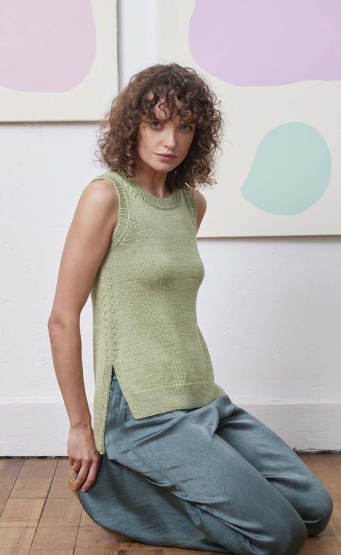 Anleitung Nr. 19496 Top "Evita" aus Classic Silk (Lang Yarns)