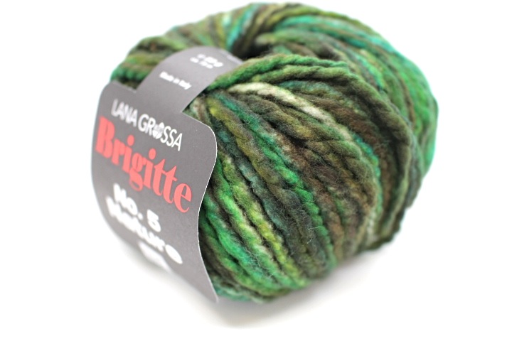 103 grün/braun meliert (Brigitte no. 5)