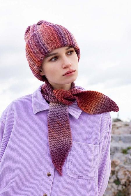 Anleitung Nr. 19738 Schal "Surging" aus Mystery (Lang Yarns)
