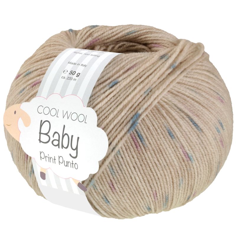 371 Hellbeige/Türkis/Lila (CW Baby Print)