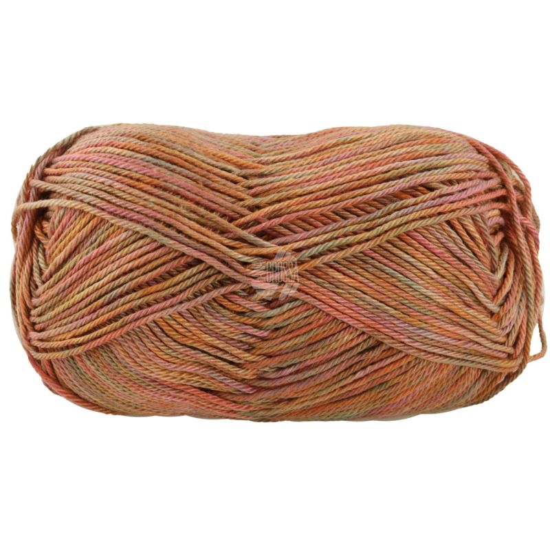 263 Pink/Orange/Grau/Beige meliert