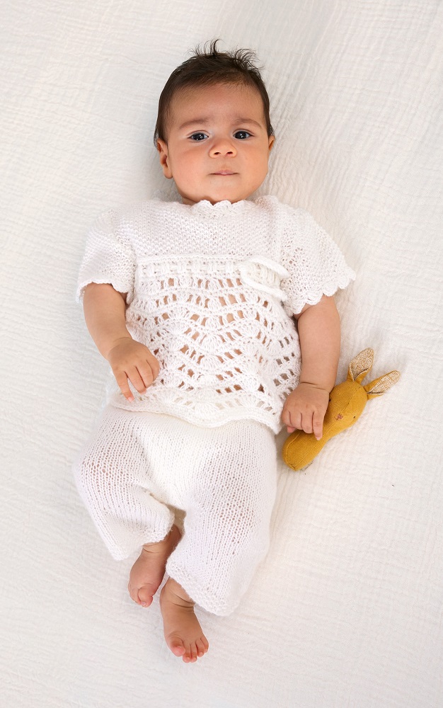 Anleitung Nr. 18179 Top aus Cool Wool Baby