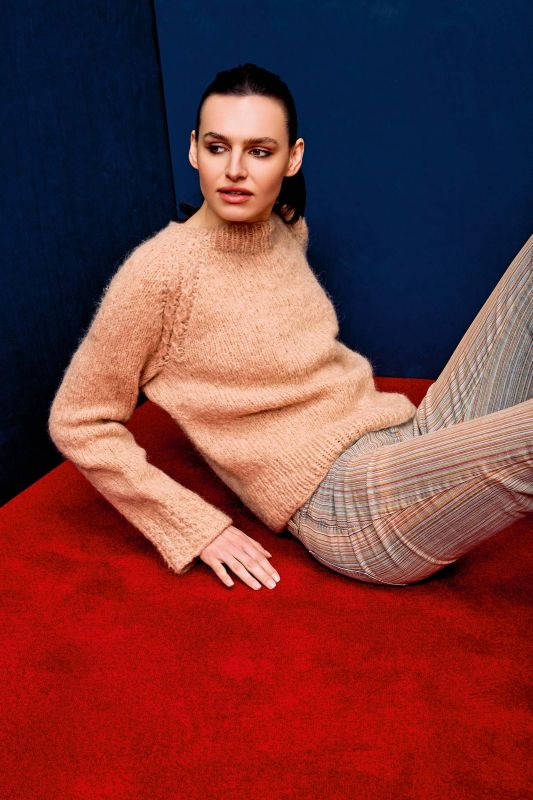 Anleitung Nr. 19334 Pullover Debbie aus Baby Lama