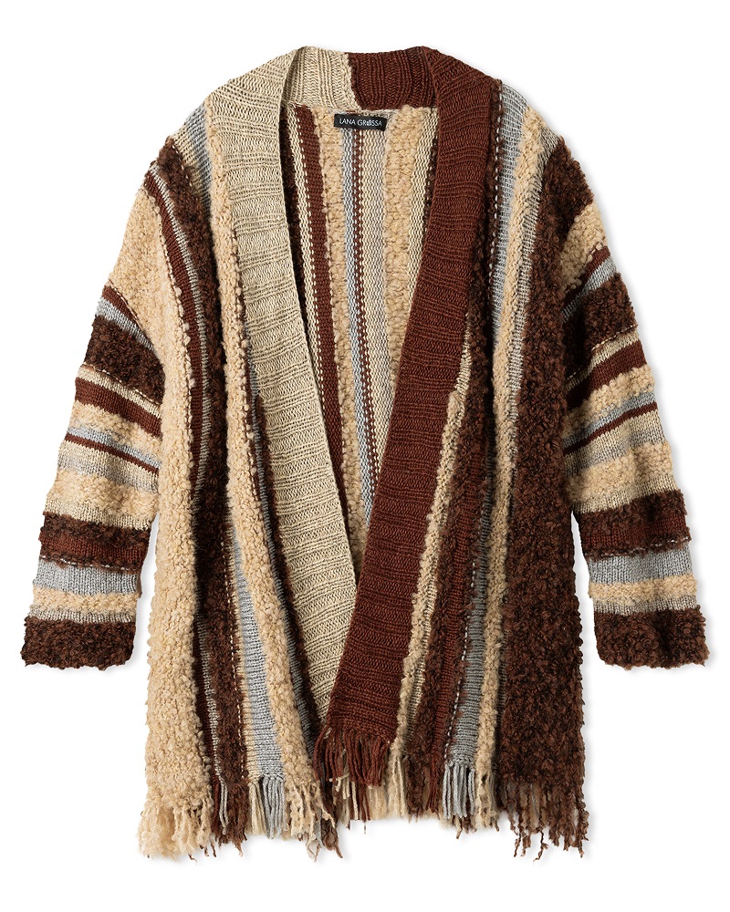 Anleitung Nr. 19837 Cardigan aus Orsetto Mouliné, Orsetto & Baco Bamboo
