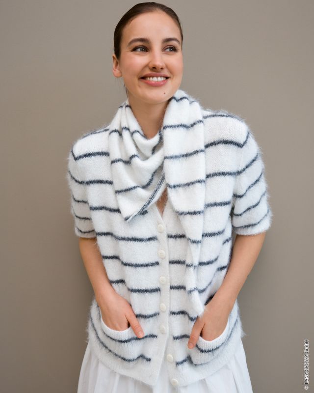 Anleitung Nr. 19434 Jacke aus Finito (Lana Grossa)