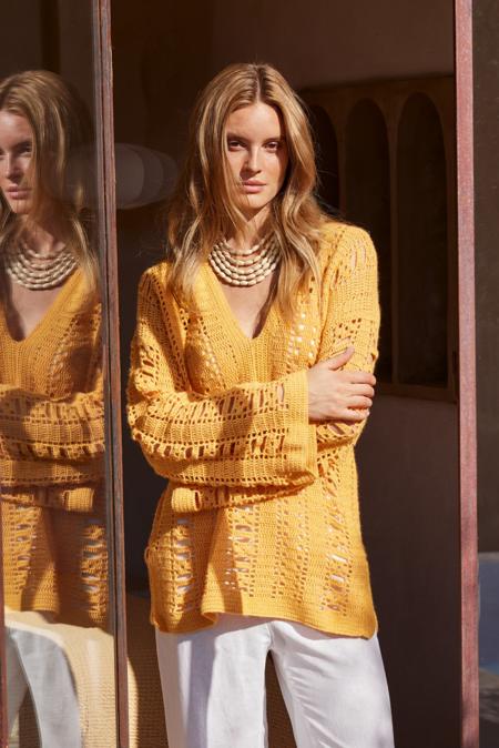 Anleitung Nr. 19451 Häkeltunika aus Ecopuno