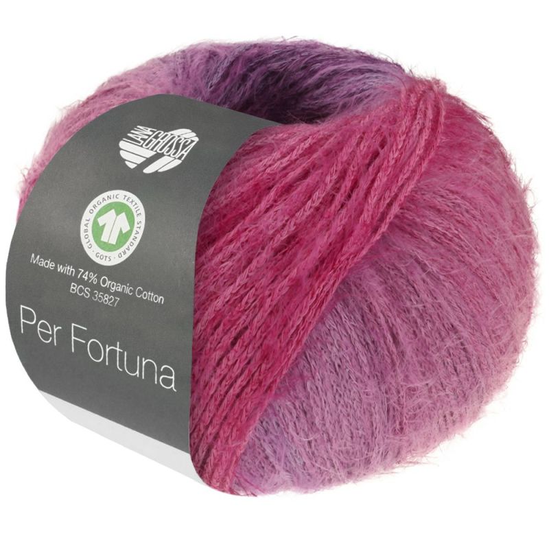 105 Lila/Aubergine/Rot/Dunkelrot (Per Fortuna Degrade)