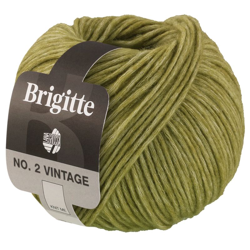 208 Oliv meliert (Brigitte No. 2 Vintage)