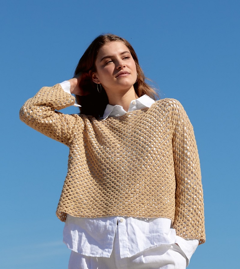 Anleitung Nr. 19557 T-Pulli aus Setapura (Lana Grossa)