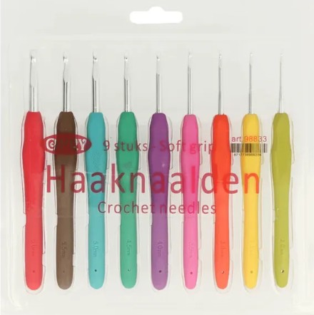 Häkelnadel Set 9-teilig (Opry)