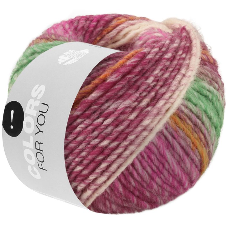 156 Orange/Pink/Weinrot/Fuchsia/Flieder/Jadegrün/ Ocker/Ecru (colors4you)