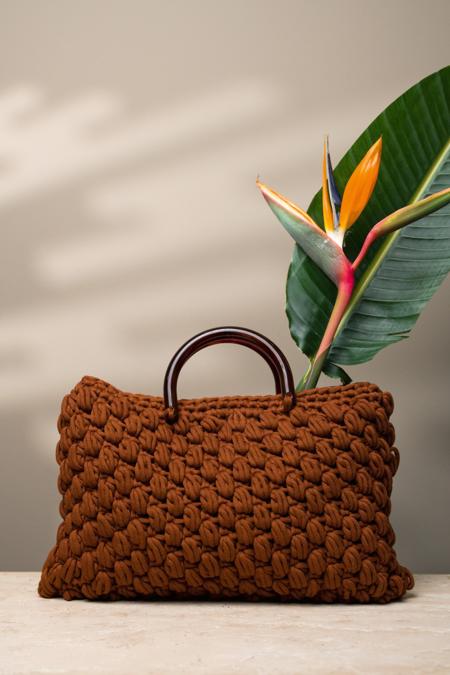 Anleitung Nr. 19598 Henkeltasche aus The Tube (Lana Grossa)