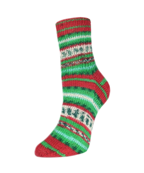 Flotte Socke 4f. Christmas (Rellana)