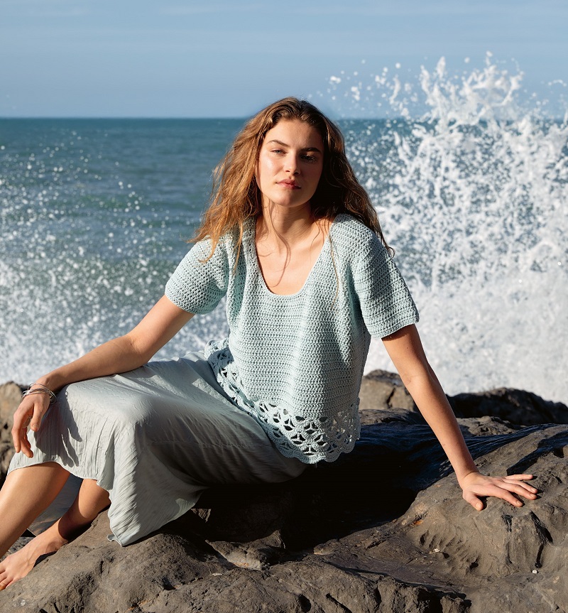 Anleitung Nr. 19564 Shirt aus Gioia (Lana Grossa) 