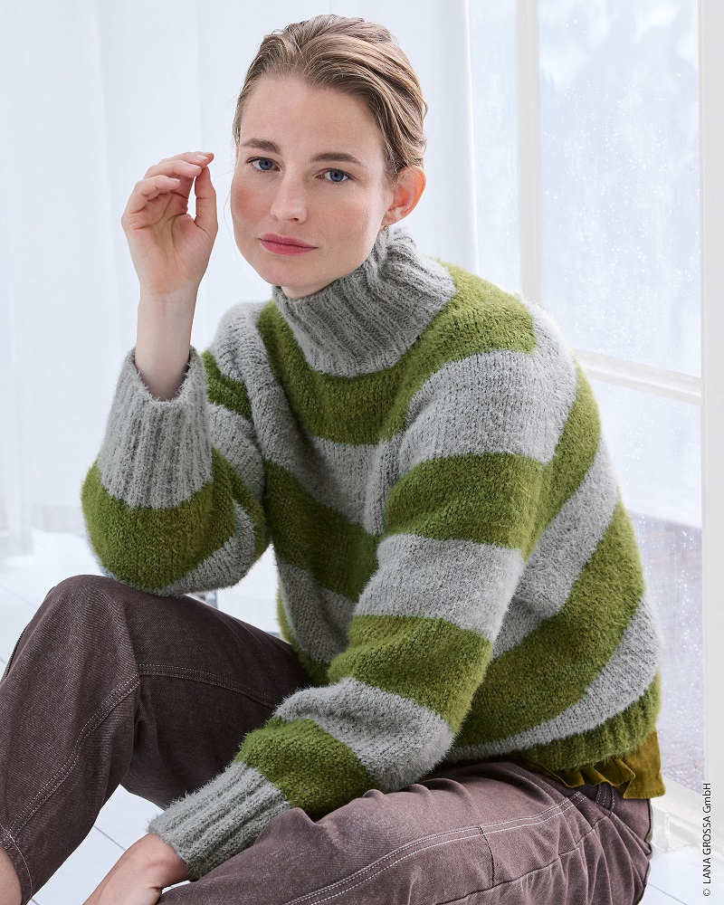 Anleitung Nr. 19891 Top-Down-Pullover aus Cosi