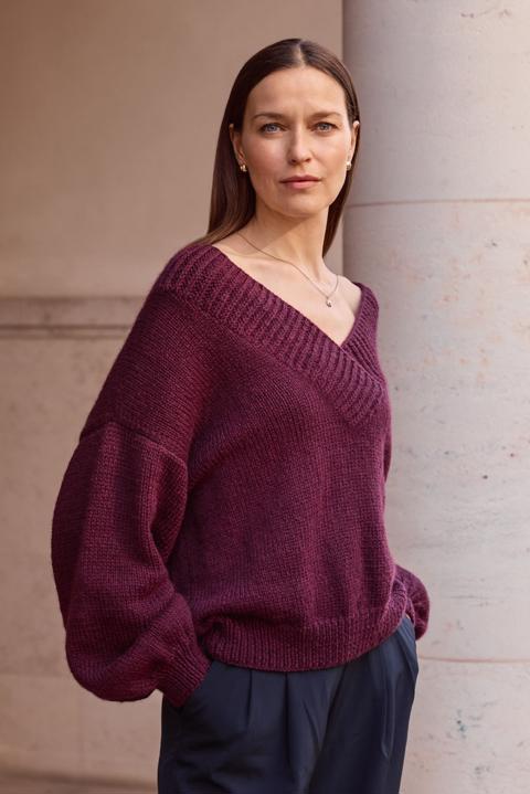 Anleitung Nr. 17728 Pullover aus Cool Merino