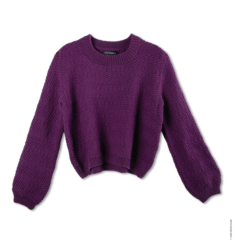 Anleitung Nr. 19940 Pullover aus Merino Piú