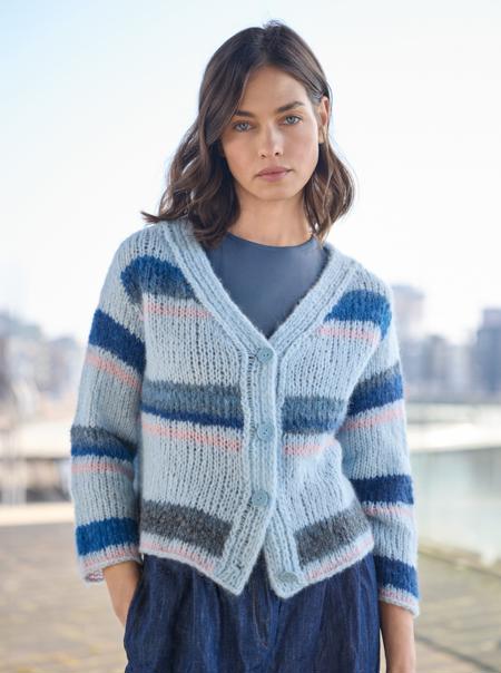 Anleitung Nr. 18911 Jacke aus Gigante & Alpaca Air II