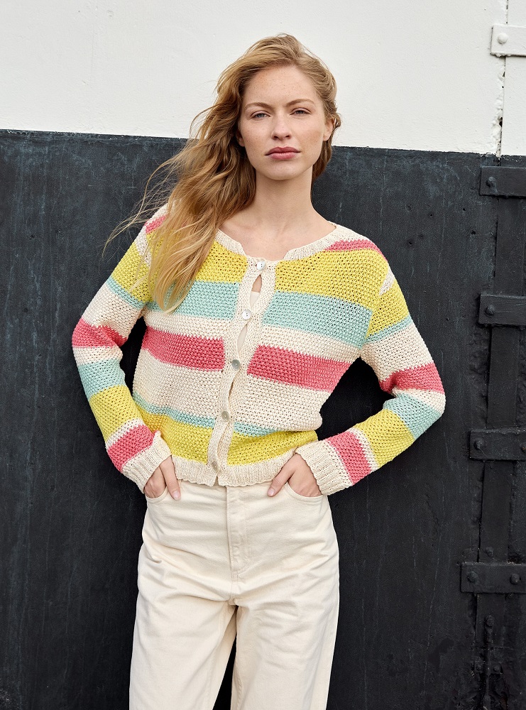 Anleitung Nr. 18317 Jacke aus Summer Cashmere