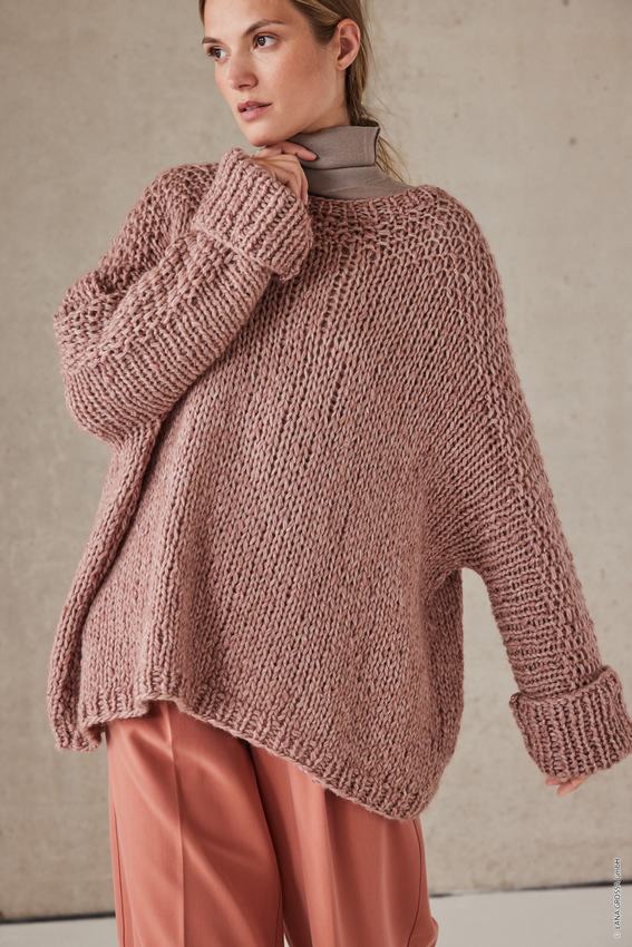 Anleitung Nr. 18968 Oversizepullover aus Lucciola