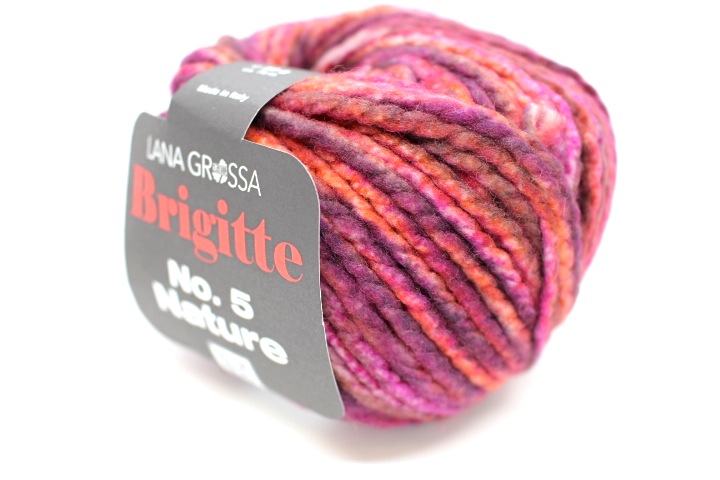 106 pink/graubraun meliert (Brigitte no. 5)