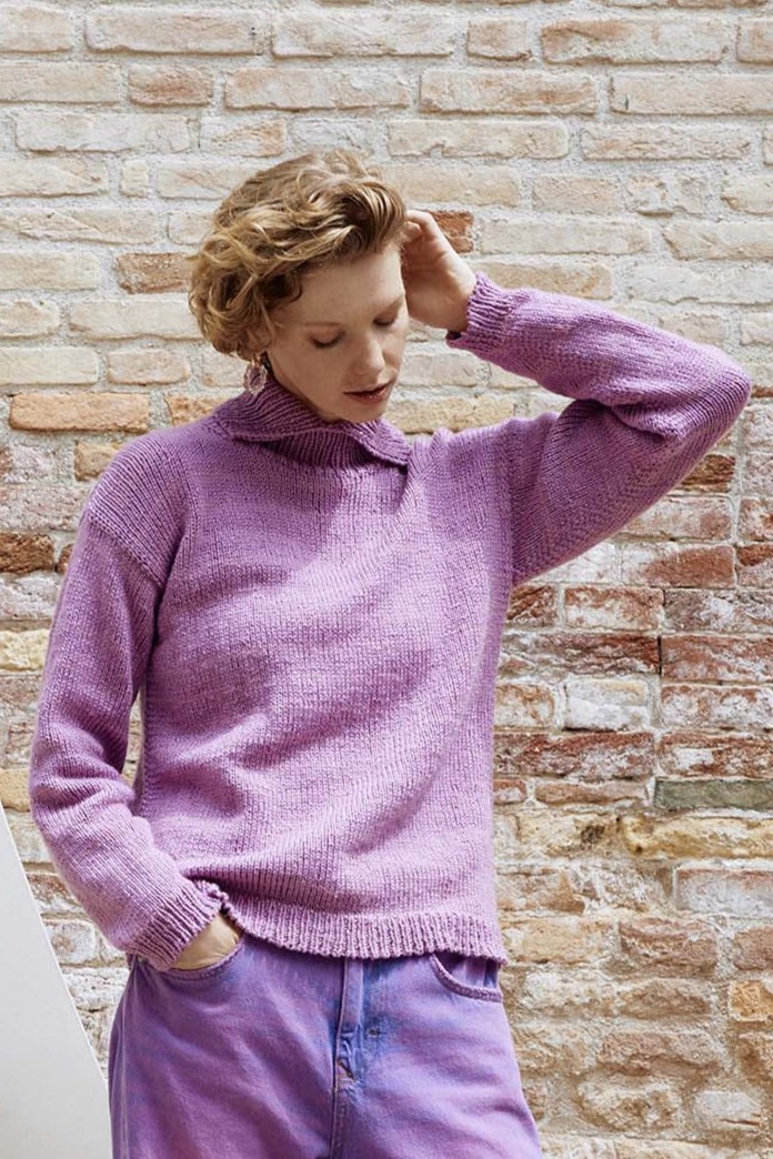 Anleitung Nr. 19497 Pullover aus Glow (Lang Yarns)  