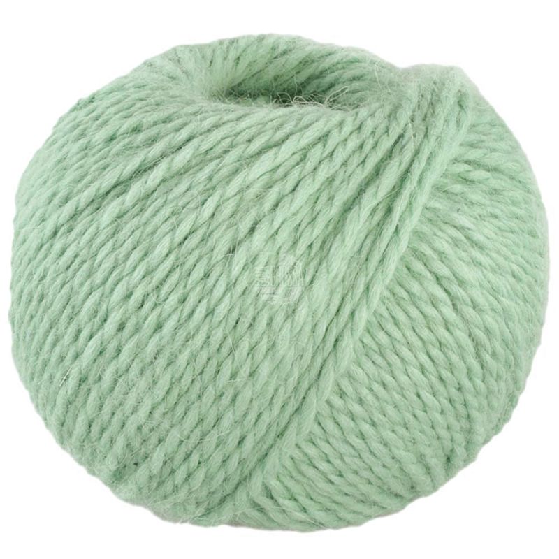 20 mintgrün (natural lama chunky)