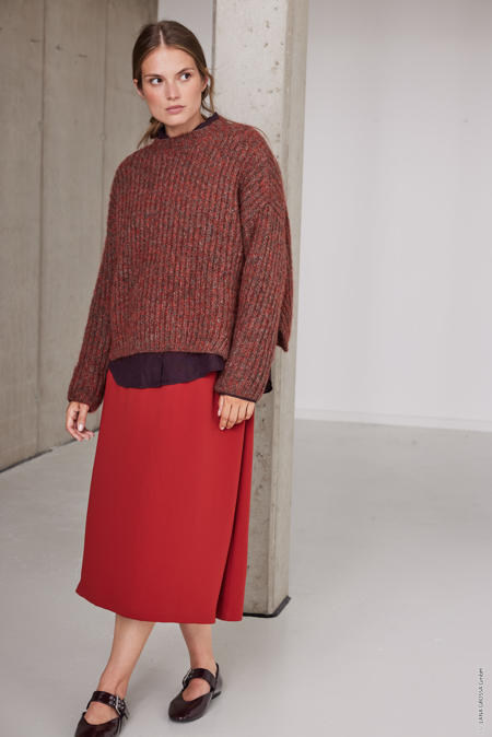 Anleitung Nr. 19020 Pullover aus Alpaca Air II & Silkhair