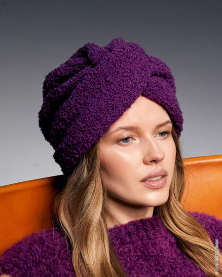 Anleitung Nr. 19876 Turban-Mütze aus Orsettini