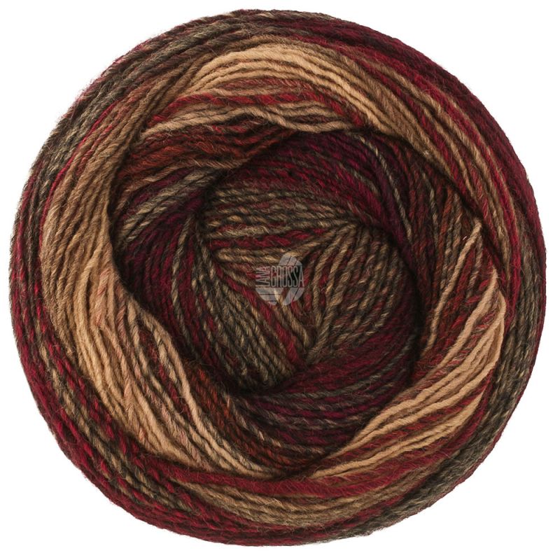 628 Schwarzrot/Camel/Schwarzbraun/Anthrazit