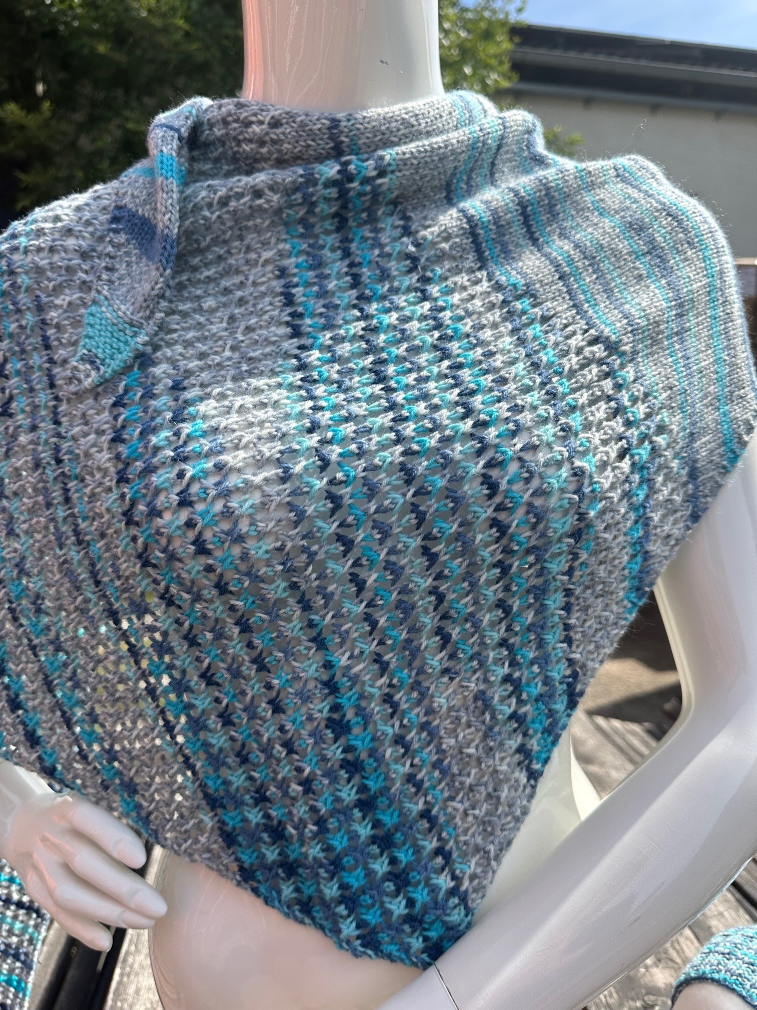 Anleitung Nr. 19336 Tuch "Eiskristalle" aus Mally Socks