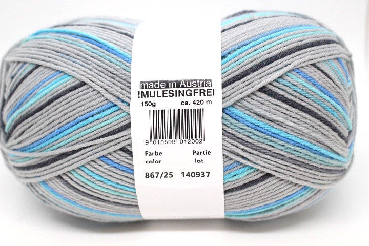 867-25 (Lungauer Sockenwolle 6-fach)