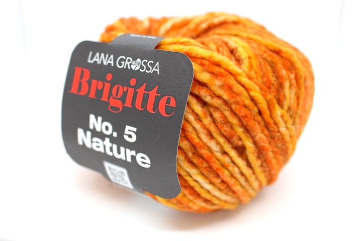 105 orange/karamell meliert (Brigitte no. 5)