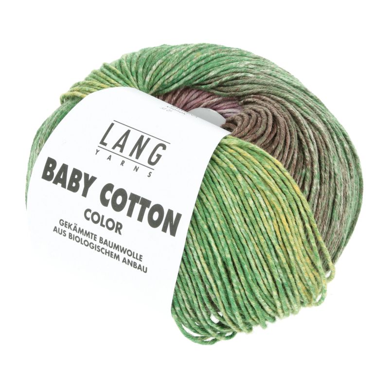 786,0152 GRÜN/GELB/BRAUN (Baby Cotton Color)