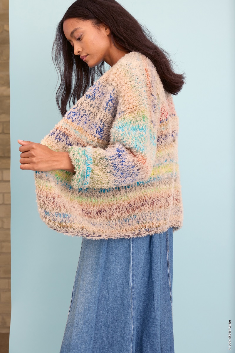 Anleitung Nr. 19913 Cardigan aus Candy & Pelliccia