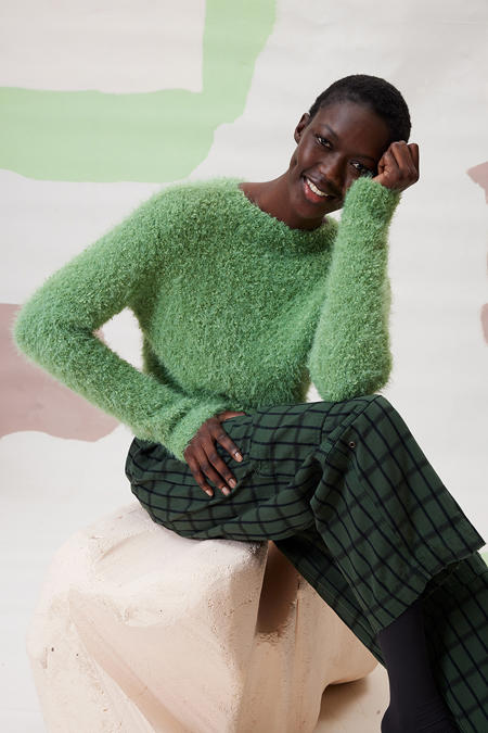Anleitung Nr. 19794 Pullover "Faiza" aus Fluffy & Salsa (Lang Yarns)